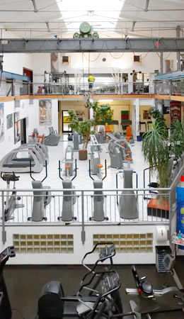 Trainingsbereich Sportsfactory Stuttgart